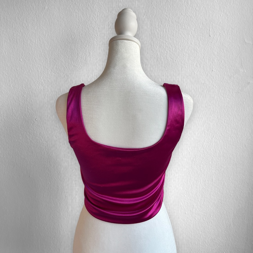 Magenta corset - Picture 3 of 3